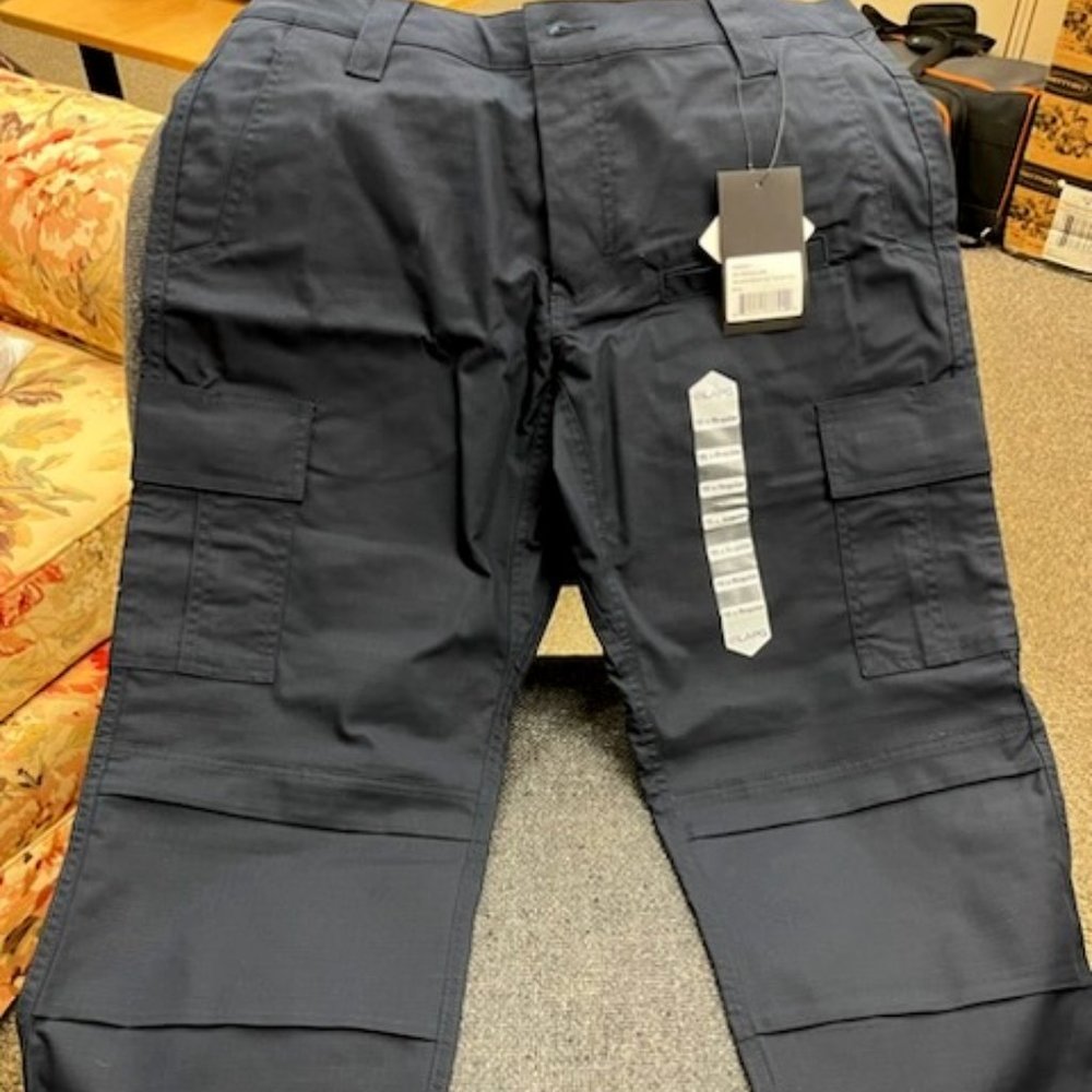 Navy Ladies Stretch Work Pants
